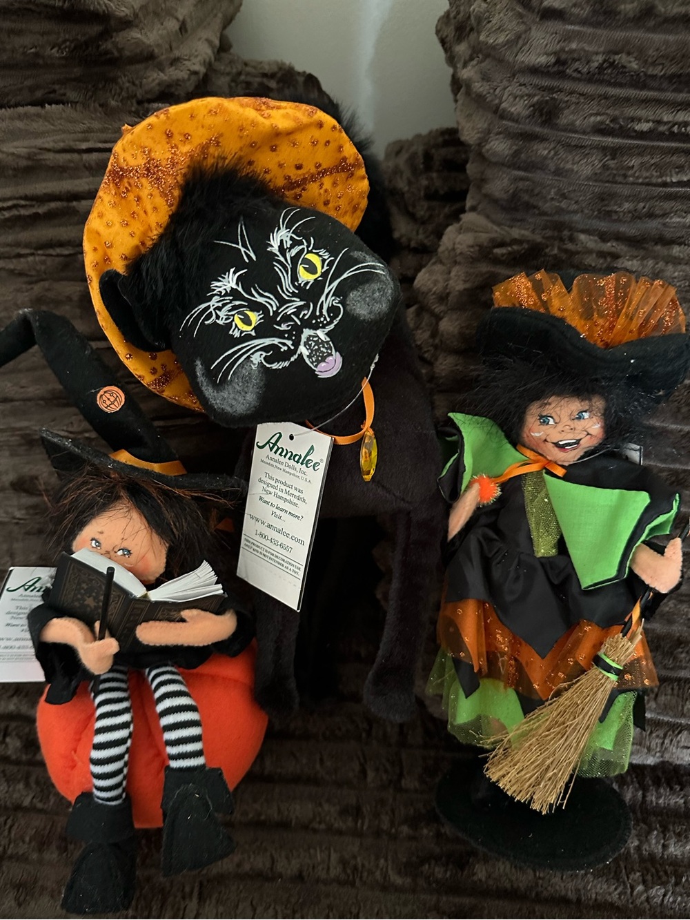 Annalee Halloween Bundle Black Cat Witch